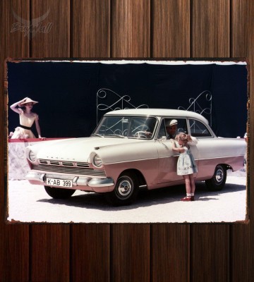 Металлическая табличка Ford Taunus 17M (P2)
